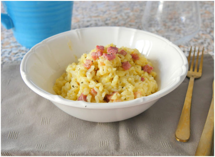 Risotto alla carbonara Angelo CESARI 